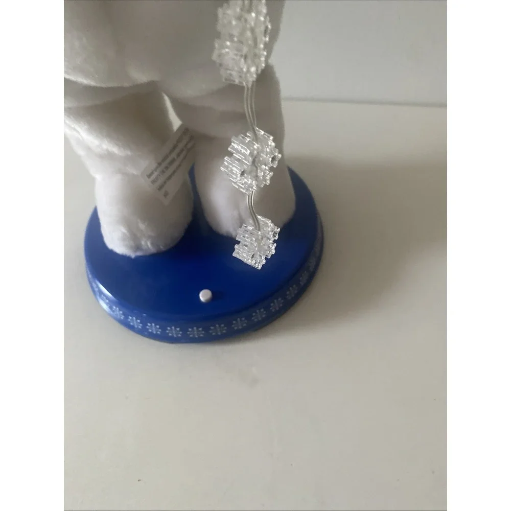 Vintage Gemmy 18'' Frosty The Snowman Animated Snowflake Sings Lights